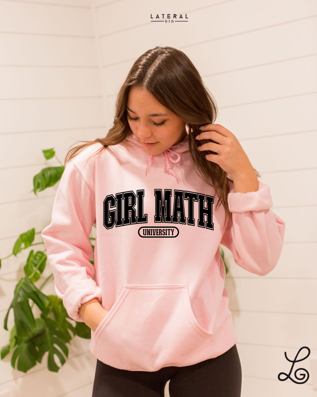 Girl Math University Hoodie